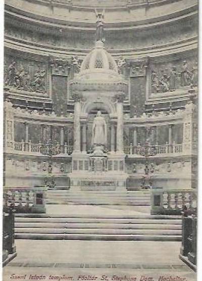 Szent Istvan templom, Fooltar (1906)