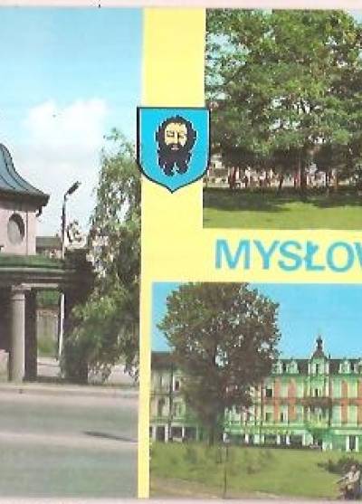 fot. J. Tymiński - Mysłowice - mozaika: kaplica Jarczyków - pomnik wdzięcności - plac Wolności (1978)