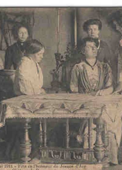 Nauroy - 14 Mai 1911 - Fete d`honneur de Jeanne d`Arc. Jeanne au Chateau de Beaurevoir