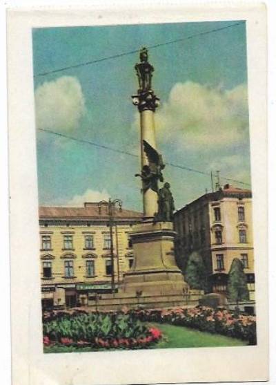 Lwów, pomnik Mickiewicza (1960)