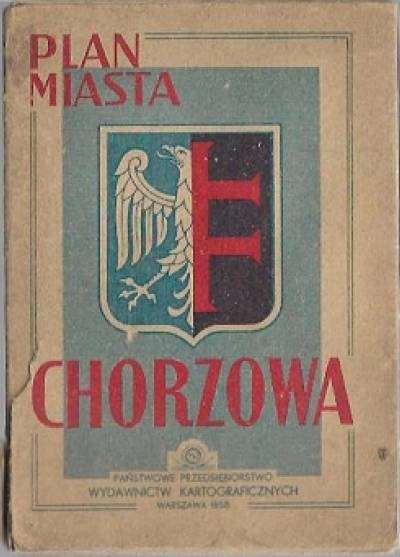 Plan miasta Chorzowa (1958)