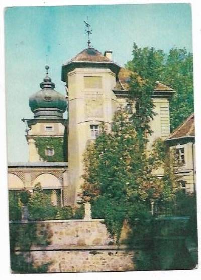 fot. Z. Kamykowski - Łańcut - zamek, fragment od strony południowo-zachodniej (1969)
