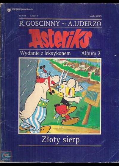 Goscinny, Uderzo - Asterix: Złoty sierp (wydanie z leksykonem)