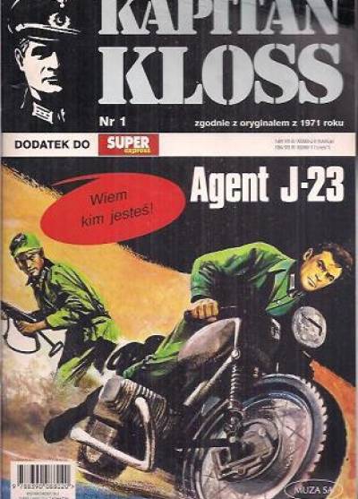 Kapitan Kloss (1): Agent J-23