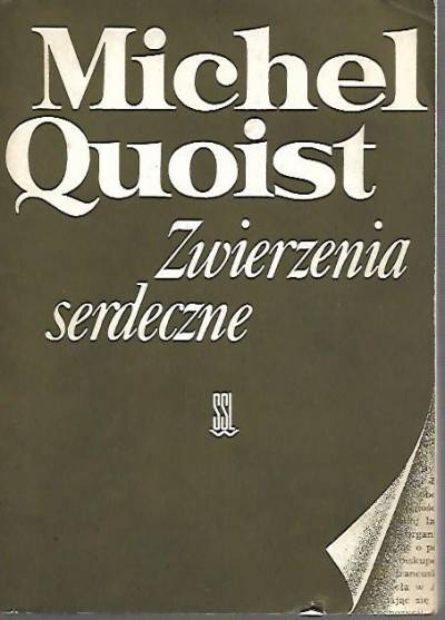 Michel Quoist - Zwierzenia serdeczne